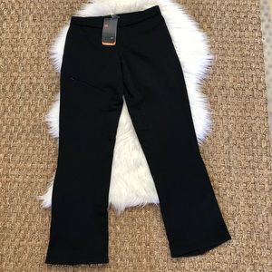 NEW Nike Black Thermal Therma-FIT Activewear H2O Resistant Neoprene Pants S 4 6